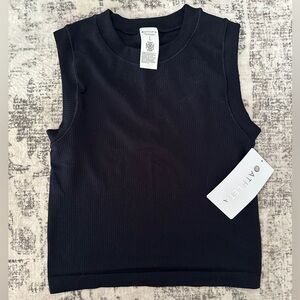 Athleta Dark Blue Muscle Tee